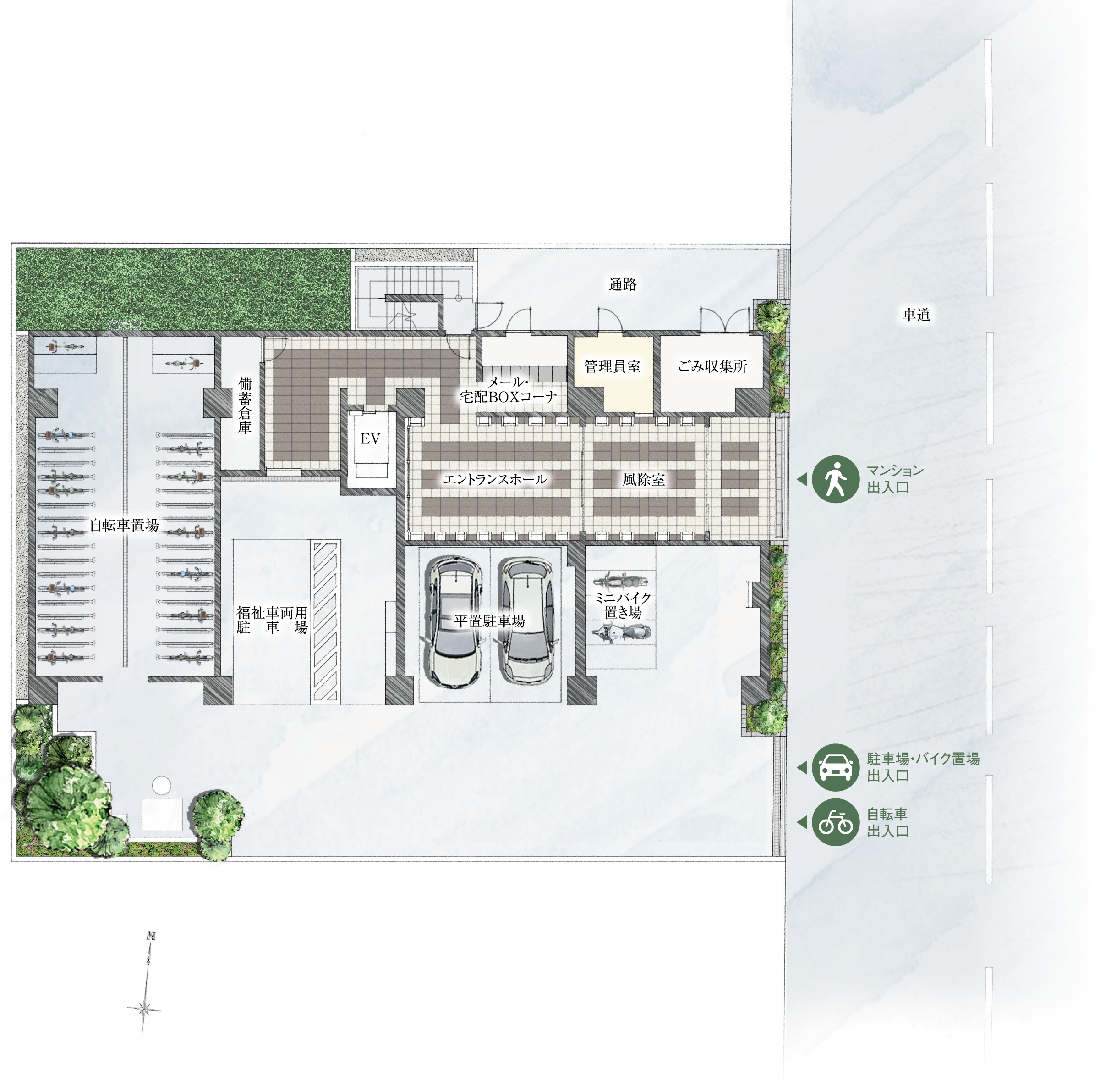 ランドプランイメージ