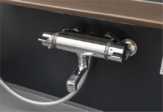 サーモスタット付混合水栓