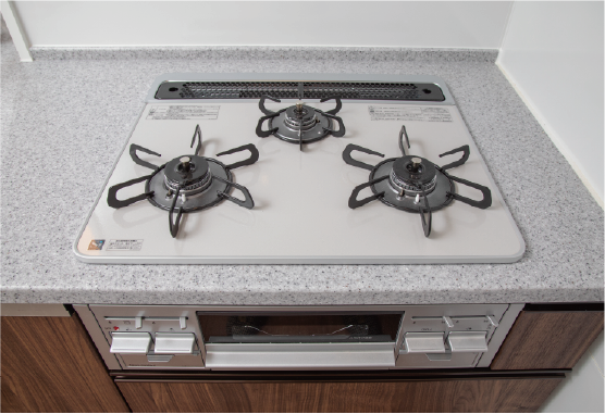 ハイパーガラスコートトップコンロ