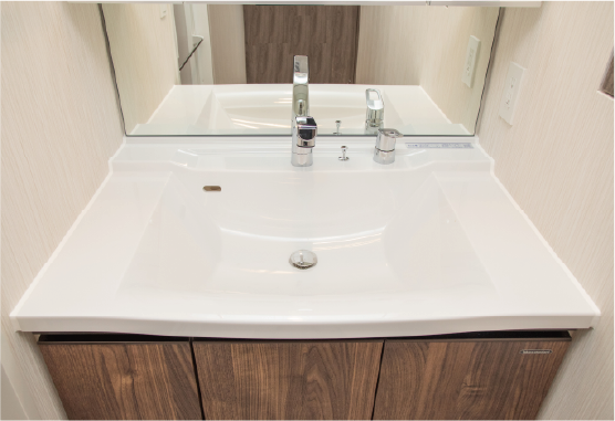 カウンター一体型洗面ボウル