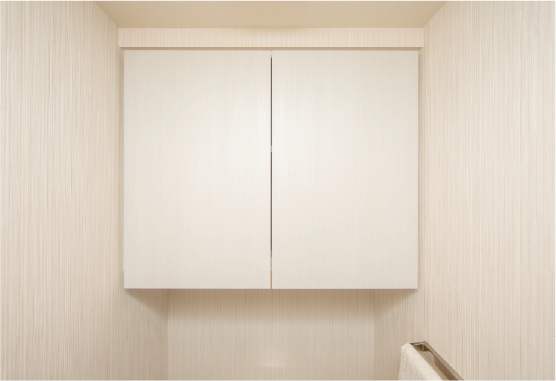 トイレ吊戸収納